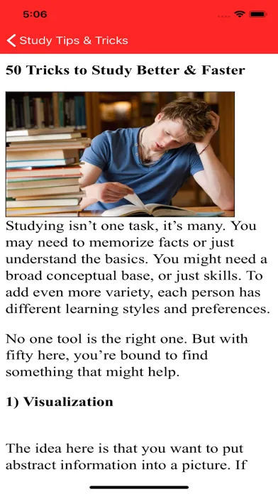 Study Tips And Tricks應用截圖