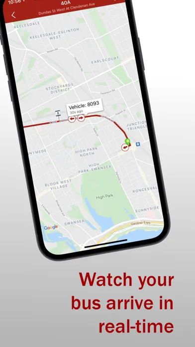 Capturas de pantalla de CityTransit: Bus & Train Times