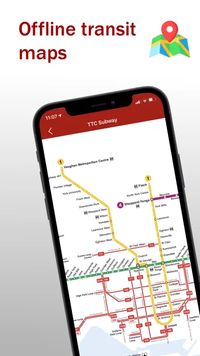 Capturas de pantalla de CityTransit: Bus & Train Times