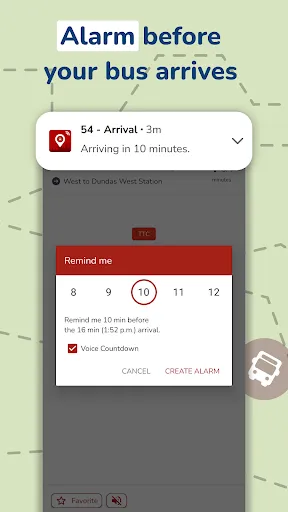 Ảnh chụp màn hình của CityTransit: Bus & Train Times
