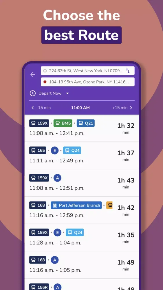 Скриншоты NYC Transit