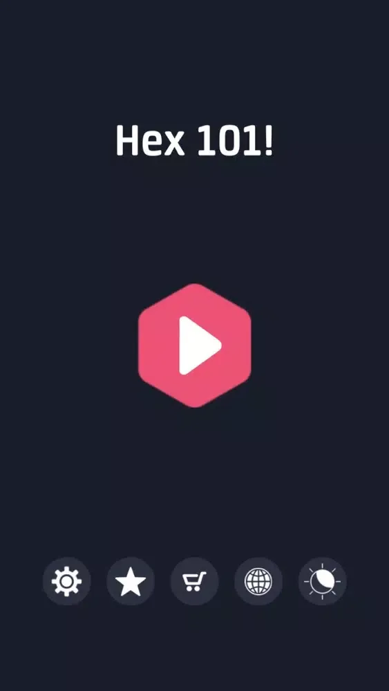 Captures d'écran de Hex 101!