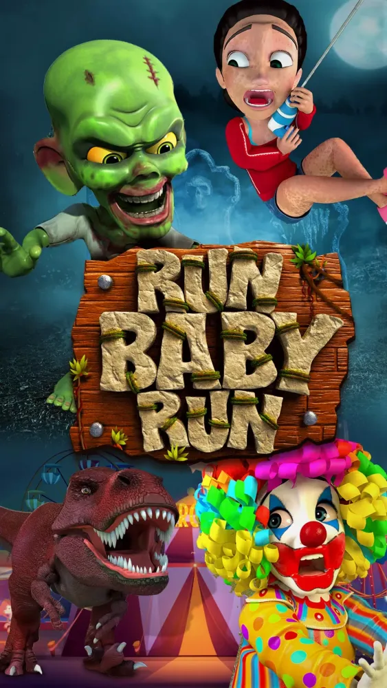 Capturas de tela do Run Baby Run - Movie Game