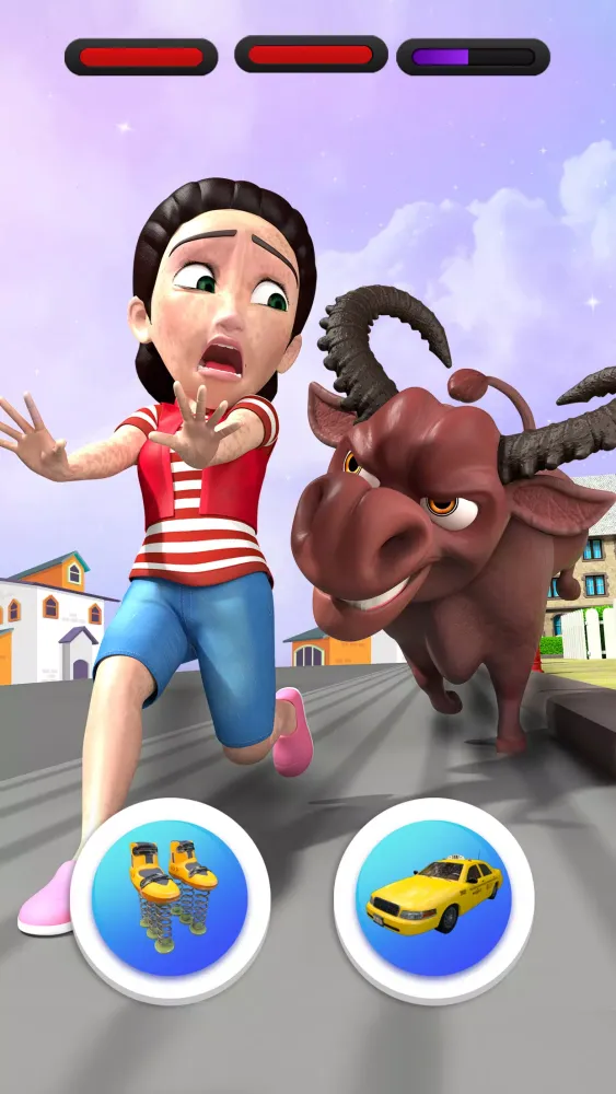 Capturas de tela do Run Baby Run - Movie Game