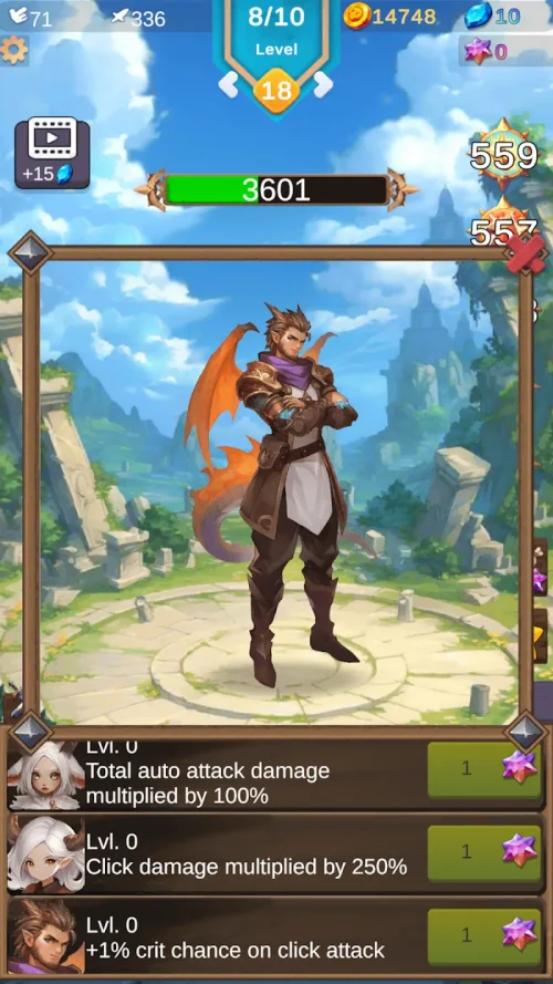 Anima Saga - RPG Clicker-screenshot-4