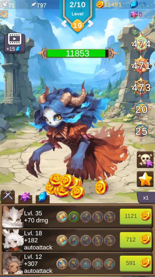 Anima Saga - RPG Clicker-screenshot-5