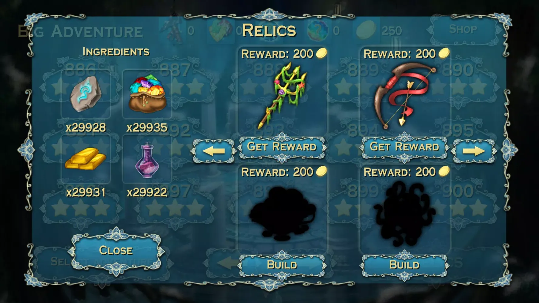 Captures d'écran de Forgotten Treasure 2 - Match 3
