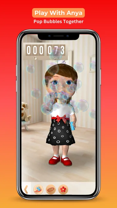 Capturas de tela do Conversational AI Friend Anya