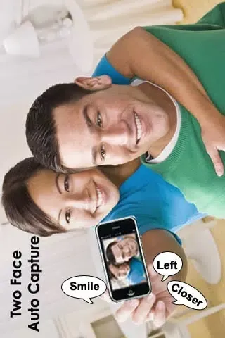 Capturas de pantalla de Camera ClickMe Free: Self Portrait using face detection