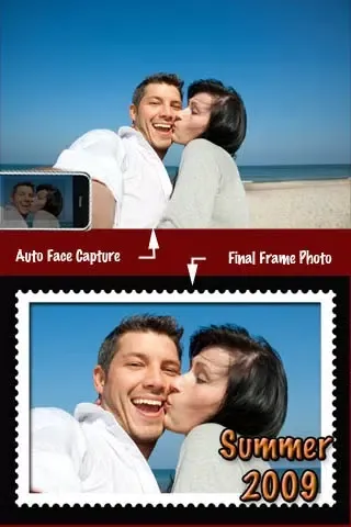 Capturas de pantalla de Camera ClickMe Free: Self Portrait using face detection