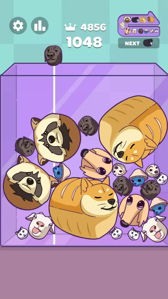 Capy Merge: Animal Drop Puzzle Screenshots