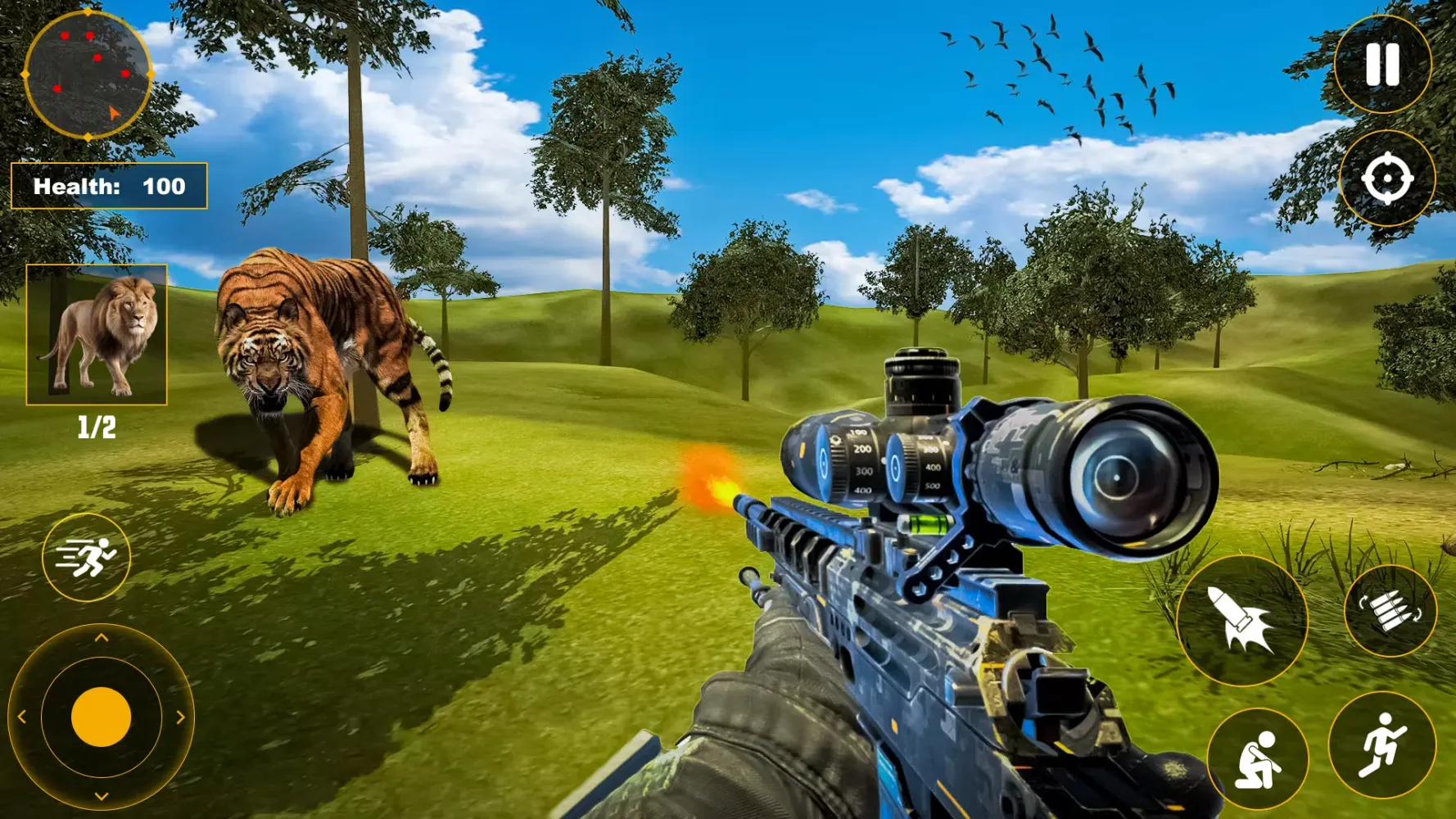 Wild Animals Hunting 3d Game Screenshots