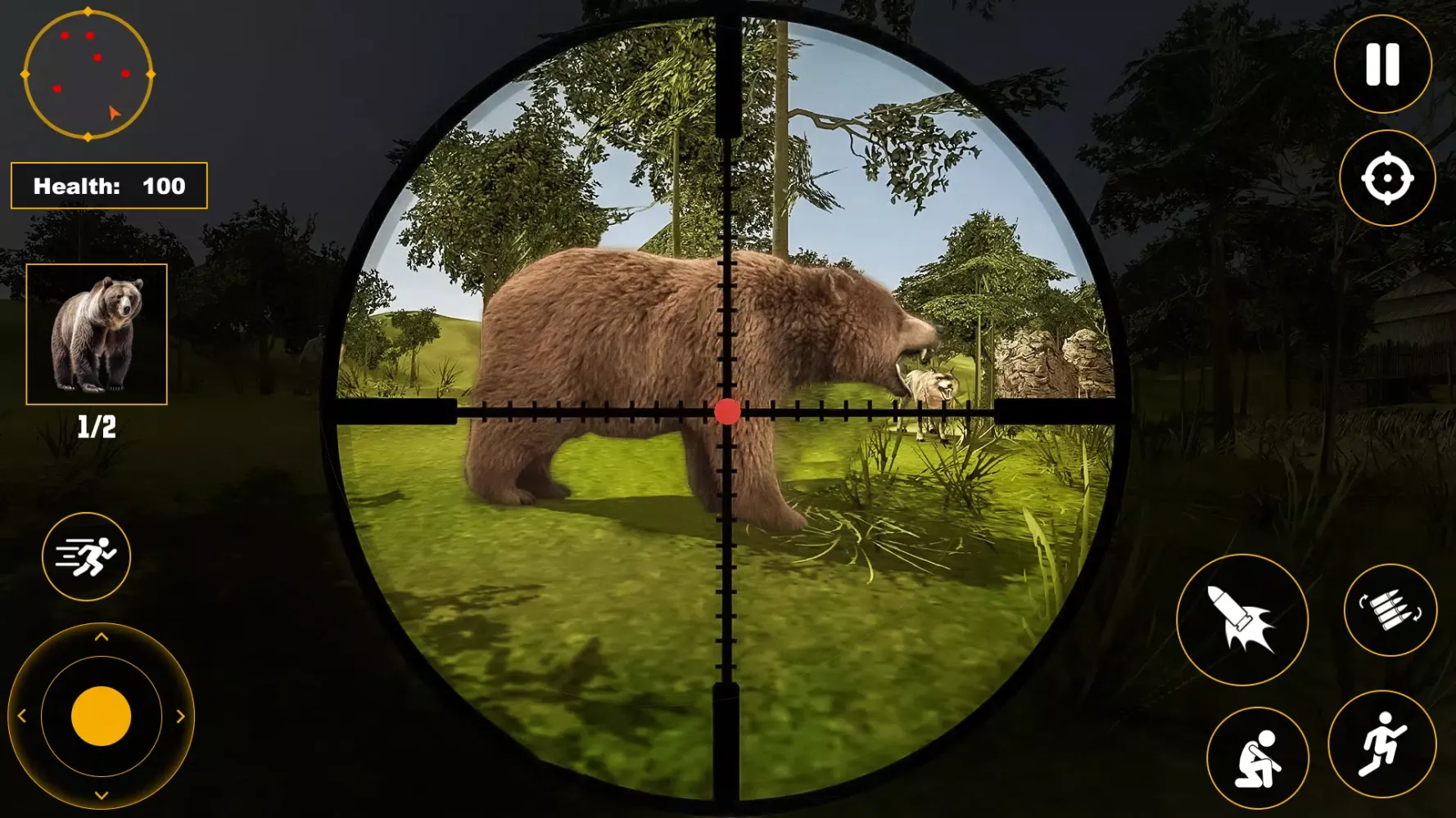 Wild Animals Hunting 3d Game Screenshots
