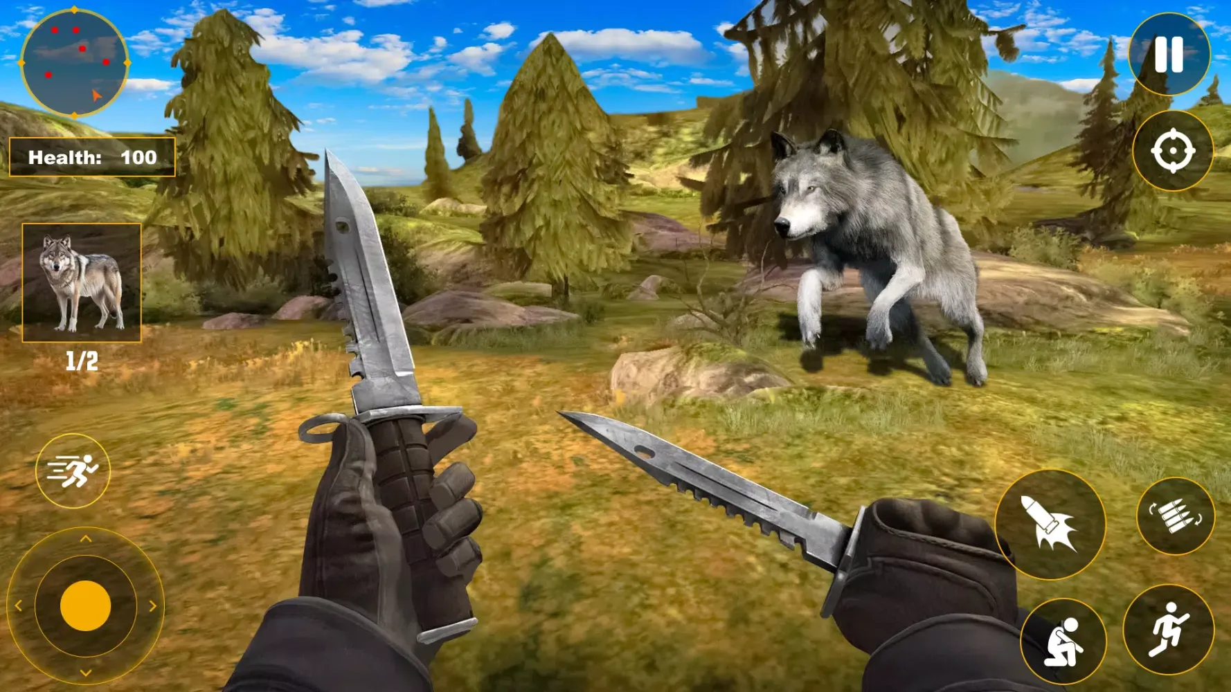 Wild Animals Hunting 3d Game Screenshots