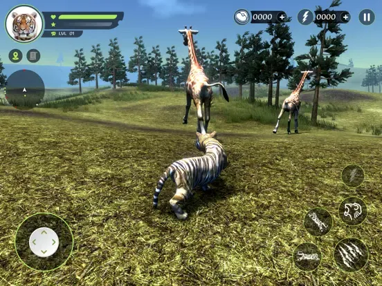 Wild Tiger Hunting Animal Life iPad  Ekran Görüntüleri
