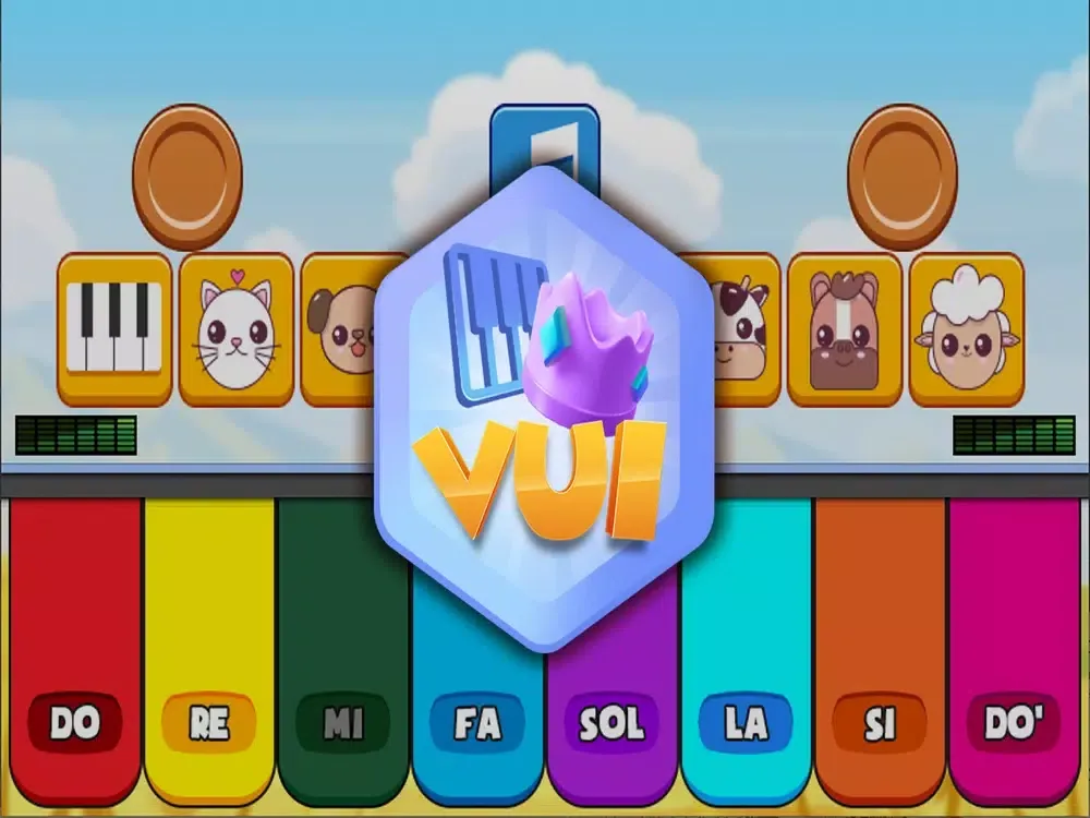 Vuimobi - VUI Animal Piano Fun iPad 应用截图