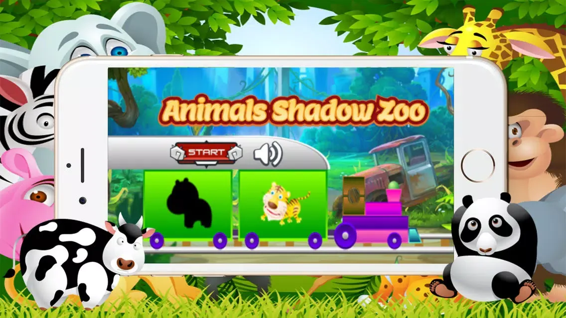 Скриншоты Animals Shadow Zoo Match