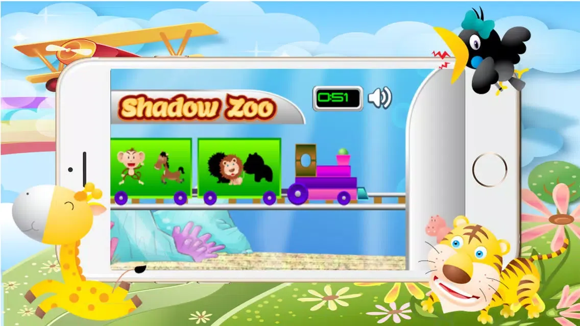 Скриншоты Animals Shadow Zoo Match