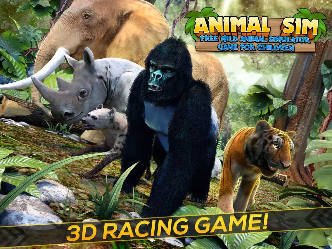 Скриншоты Animal SIM . Wild Animal Simulator Game Free iPad 