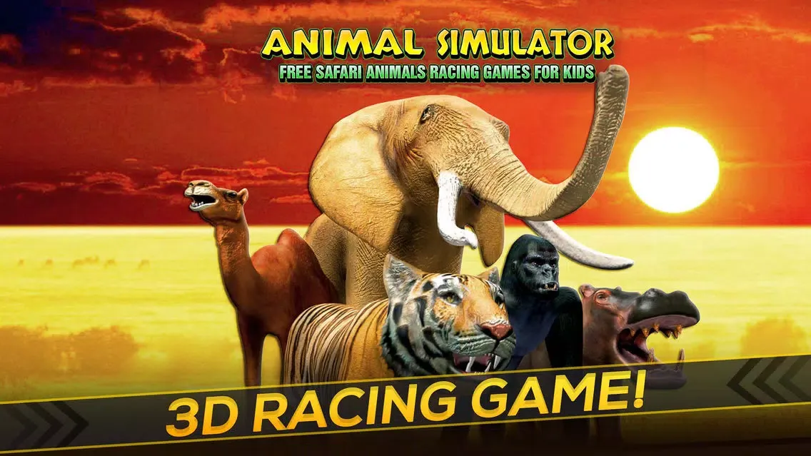 Animal Simulator - Free Safari Animals Running应用截图
