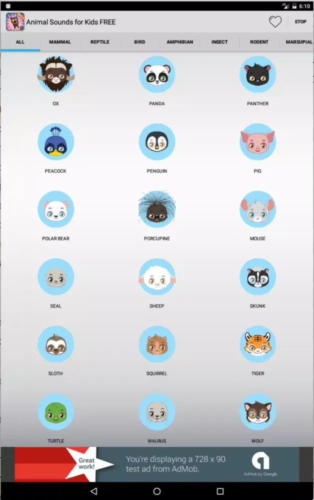 Animal Sounds for Kids Screenshots