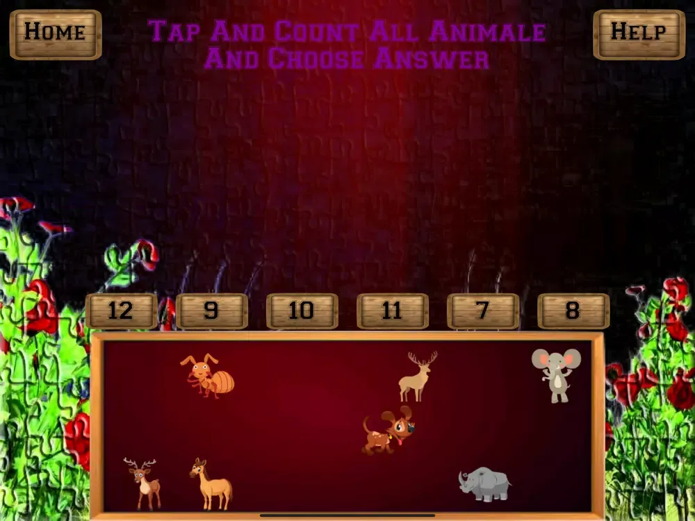 Tangkapan layar Tap Ruby Count Animale iPad 