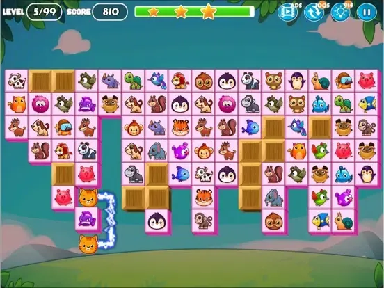 ภาพหน้าจอของ Link Animal - Connect Tile iPad 