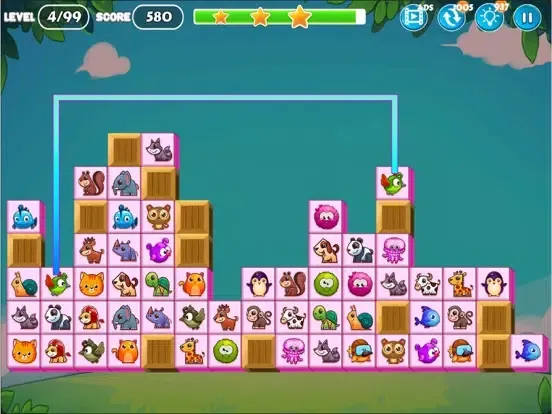 ภาพหน้าจอของ Link Animal - Connect Tile iPad 