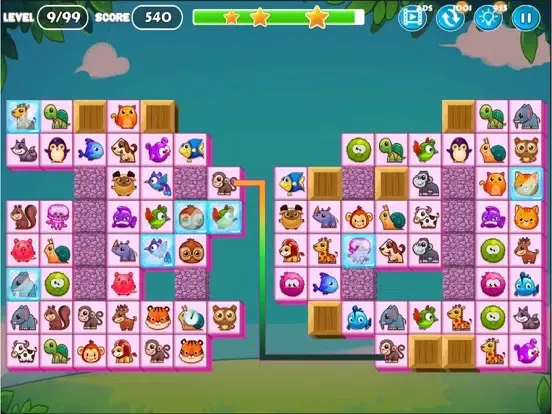 ภาพหน้าจอของ Link Animal - Connect Tile iPad 