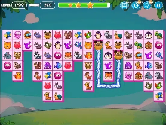 ภาพหน้าจอของ Link Animal - Connect Tile iPad 