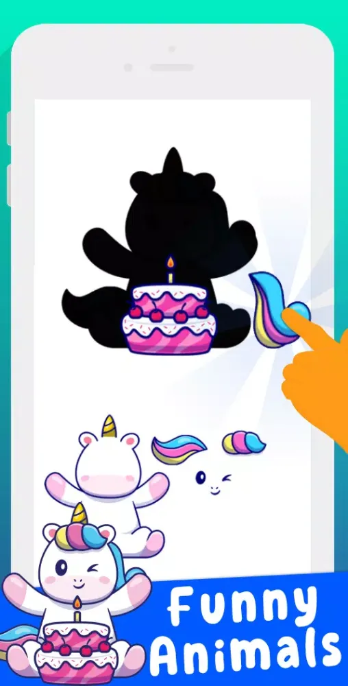 Animal Puzzle Games for kids应用截图