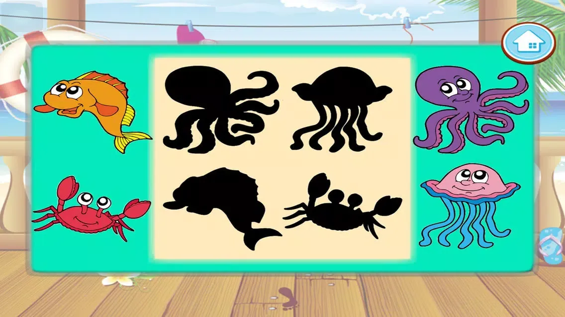 تصاویر Learn Animal Shape Puzzle Game