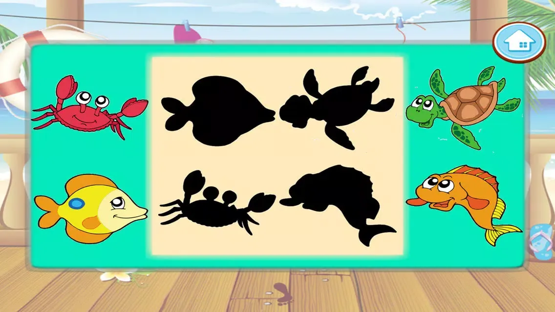 تصاویر Learn Animal Shape Puzzle Game