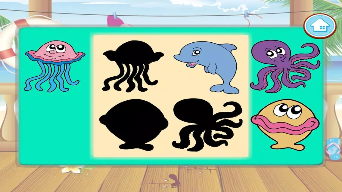 تصاویر Learn Animal Shape Puzzle Game
