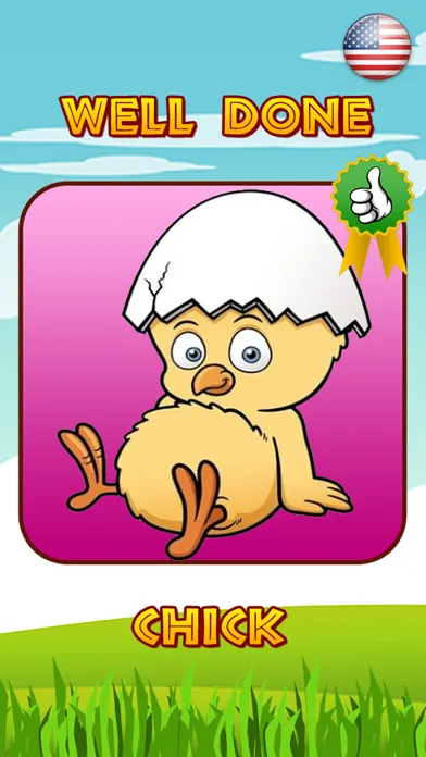Tangkapan layar Animals Names and Sounds