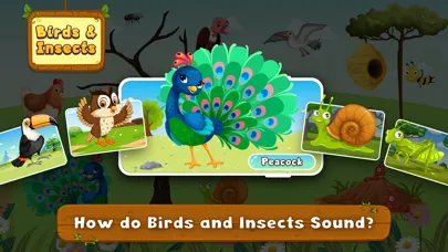 ภาพหน้าจอของ Animal Sounds & Games for Kids