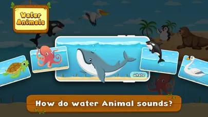 ภาพหน้าจอของ Animal Sounds & Games for Kids