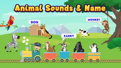 ภาพหน้าจอของ Animal Sounds & Games for Kids