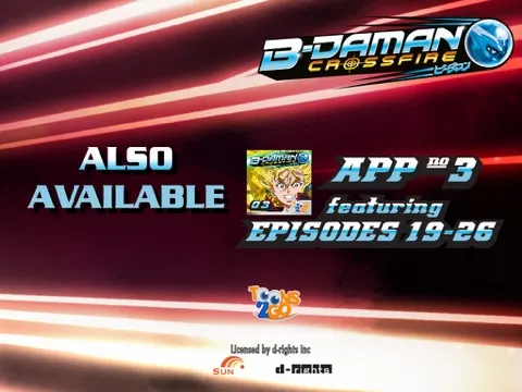 تصاویر B-Daman Crossfire vol.2 iPad 