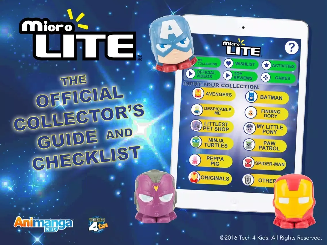 صور Micro Lite - Official Checklist & Collector's Guide iPad 