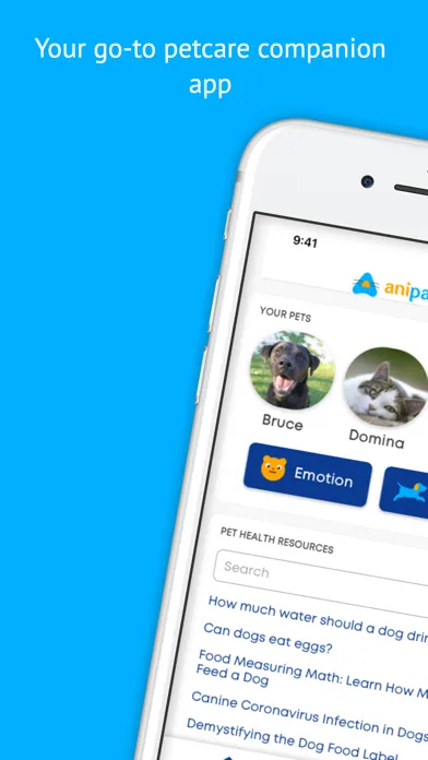 Anipanion Pet for Pet Parents Screenshots