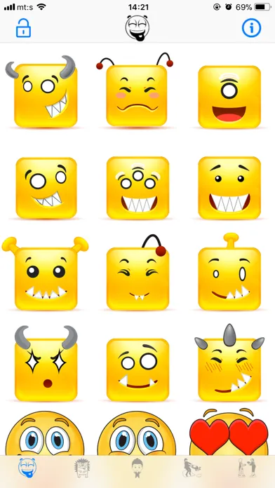 Capturas de pantalla de Animated Emojis & Stickers