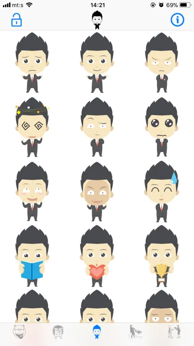 Capturas de pantalla de Animated Emojis & Stickers