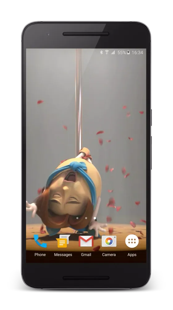 Dancing Egg Live Wallpaper Screenshots