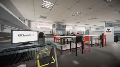 Capturas de pantalla de Recorrido Virtual PETROAADLAB