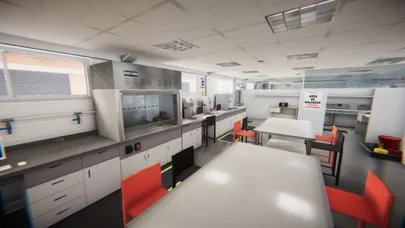 Capturas de pantalla de Recorrido Virtual PETROAADLAB