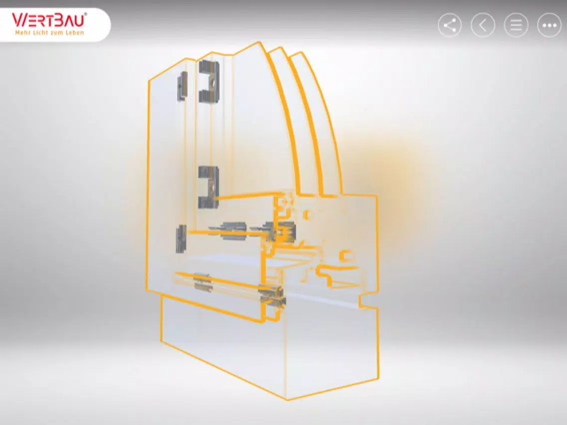 صور WERTBAU Fenster AR+3D iPad 
