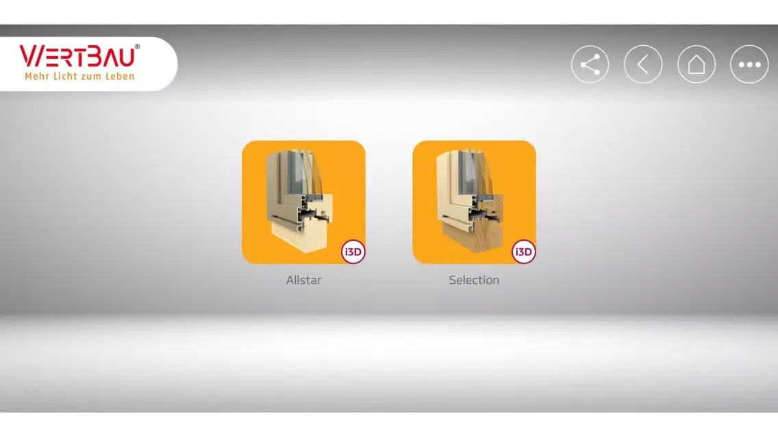 Screenshot di WERTBAU Fenster AR+3D