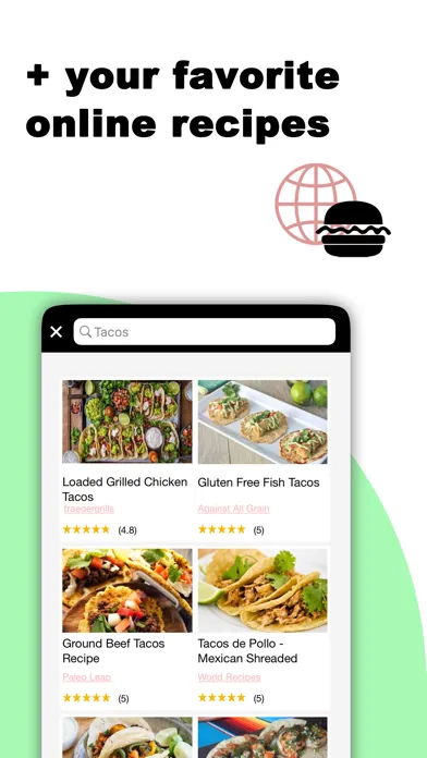 Recipe Selfie the Cooking App स्क्रीनशॉट