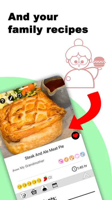 Recipe Selfie the Cooking App स्क्रीनशॉट